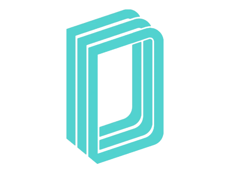 Domes Marketing corporate logo, a stylized 'D' with a flowing paper scroll.