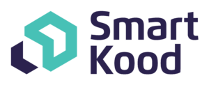 SmartKood corporate logo, a connected QR code 'S' emblem.